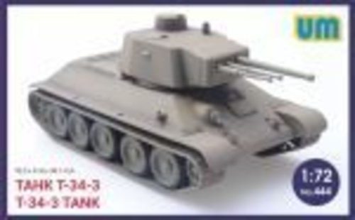 Unimodels UM444 T-34-3 Tank (1/72)