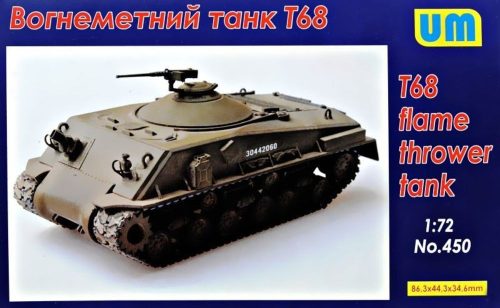 Unimodels UM450 T68 Flame thrower Tank (1/72)