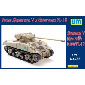 Unimodels UM452 Sherman V Tank with turret FL-10 (1/72)