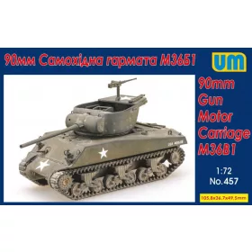 Unimodels UM457 M36B1 90mm gun motor carriage (1/72)