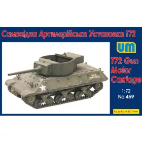 Unimodels UM469 T72 Gun Motor Carriage (1/72)