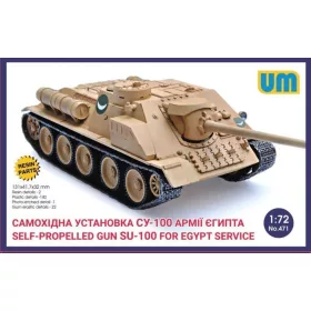   Unimodels UM471 SU-100 Self-propelled gun f.Egypt servic (1/72)