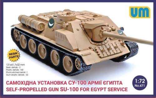 Unimodels UM471 SU-100 Self-propelled gun f.Egypt servic (1/72)