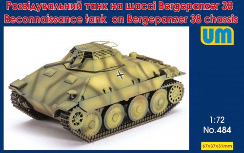 Unimodels UM484 Reconnaissance tank on Bergepanzer 38 chassis (1/72)