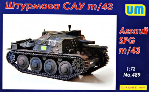 Unimodels UM489 m/43 assault self-propelled gun (1/72)