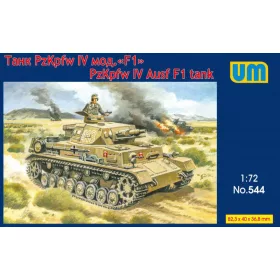 Unimodels UM544 Panzer IV Ausf F1 tank (1/72)
