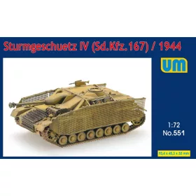 Unimodels UM551 Sturmgeschutz IV (Sd.Kfz.167)/1944 (1/72)