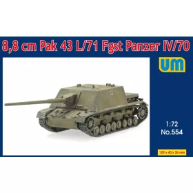 Unimodels UM554 Panzer IV/70 8,8cm Pak43L/71 Fgst (1/72)