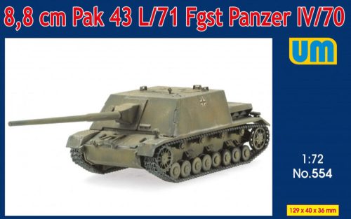 Unimodels UM554 Panzer IV/70 8,8cm Pak43L/71 Fgst (1/72)