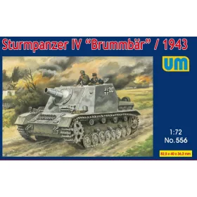   Unimodels UM556 Sturmpanzer IV "Brummbar", 1943 (1/72)