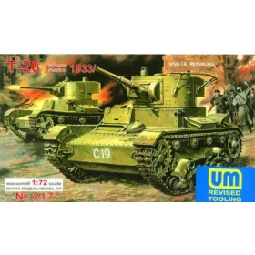 Unimodels UMT217 T-26 Light Tank 1933 (1/72)