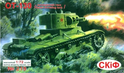 Unimodels UMT219 Flammenwerferpanzer OT-130 (1/72)