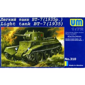 Unimodels UMT310 Light Tank BT-7 (1935) (1/72)
