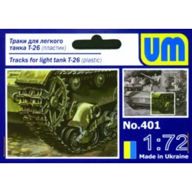 Unimodels UMT401 Ketten für Light Tank T-26 (1/72)