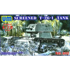 Unimodels UMT402 Screened T-26-1 tank (1/72)