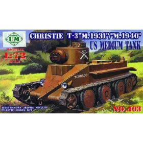 Unimodels UMT403 Christie T-3 M.1931/M.1940 (1/72)