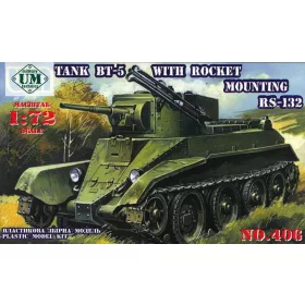   Unimodels UMT406 Tank BT-5 with rocket mounting RS-132 (1/72)