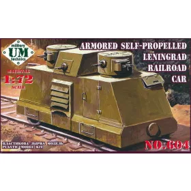 Unimodels UMT604 Leningrad railroad car (1/72)