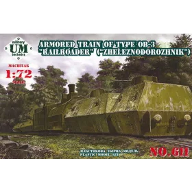   Unimodels UMT611 Armored train #2, 23ODBP of type OB-3 (1/72)