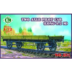 Unimodels UMT615 Two axle pilot car(9.2 meter long) (1/72)