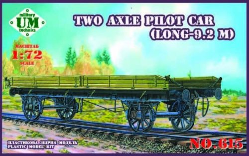 Unimodels UMT615 Two axle pilot car(9.2 meter long) (1/72)