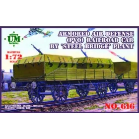 Unimodels UMT616 Armored air defense railroad car (1/72)