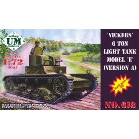   Unimodels UMT618 Vickers 6 ton light tank model E, ver.A (1/72)