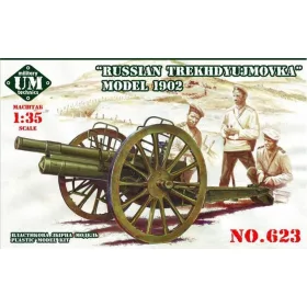   Unimodels UMT623 Russian Trekhdyujmovka 3inch gun, 1902 (1/72)
