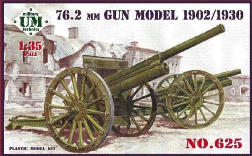 Unimodels UMT625 76,2mm gun, model 1902/1930 (1/35)