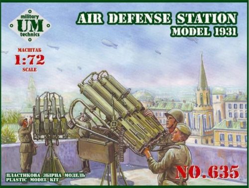 Unimodels UMT635 Soviet air defense station, model 1931 (1/72)