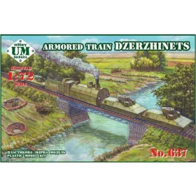 Unimodels UMT637 Armored train Dzerzhinets (1/72)