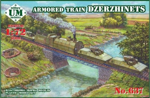 Unimodels UMT637 Armored train Dzerzhinets (1/72)