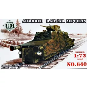Unimodels UMT640 Armored railcar "Zeppelin" (1/72)