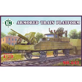 Unimodels UMT642 Armored train platform (1/72)