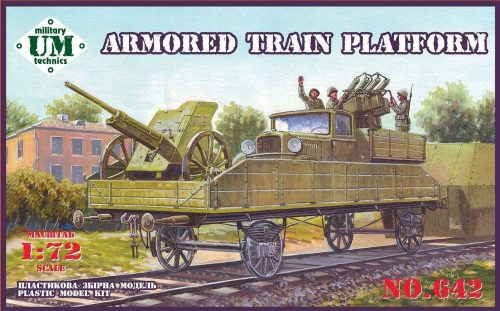 Unimodels UMT642 Armored train platform (1/72)