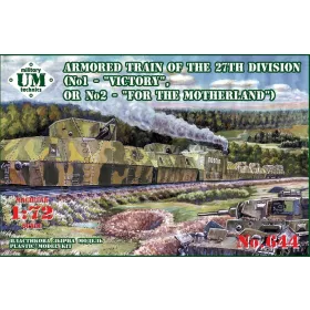   Unimodels UMT644 Armored train 'Victory'/'For the moth.' (1/72)