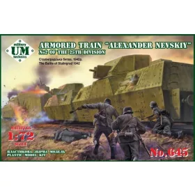   Unimodels UMT645 Armored train "Alexander Nevskiy"No2 25t (1/72)