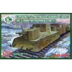   Unimodels UMT649 Experimental motorized armored car D-2 (1/72)