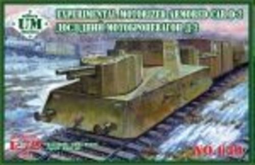 Unimodels UMT649 Experimental motorized armored car D-2 (1/72)