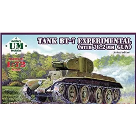   Unimodels UMT668 BT-7 Experimental tank with 76.2mm gun (1/72)
