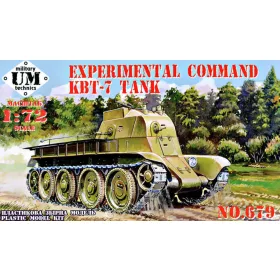 Unimodels UMT679 Experimental command KBT-7 Tank (1/72)