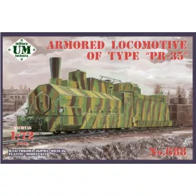   Unimodels UMT688 Armored locomotive of type "PR-35 (1/72)