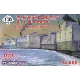   Unimodels UMT698 Iliya Muromets" the legendary armored train of WWII (1/72)