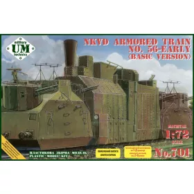  Unimodels UMT701 NKVD armored train No.56 early (basic version) (1/72)