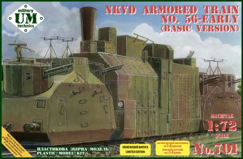 Unimodels UMT701 NKVD armored train No.56 early (basic version) (1/72)