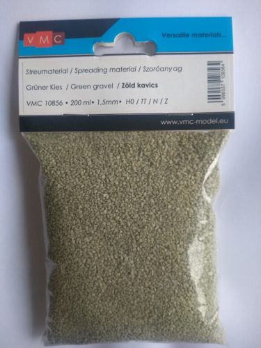 VMC 10856 Szórható zöld kavics utakhoz (200 ml), szemcsenagyság: 1,5 mm