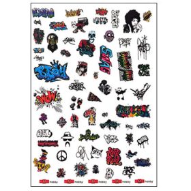 VMC 33100 Graffiti készlet, vizesmatrica (H0,TT,N)