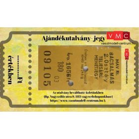 Ajándékutalvány 50000 Ft értékben