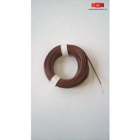 VMC 97004 Vezeték, barna, 0.14 mm2 (10 m)