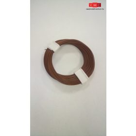 VMC 97054 Vékony vezeték, barna, 0.04 mm2 (10 m)